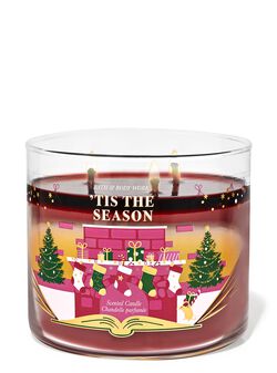 Tis The Season 3-Wick Candle