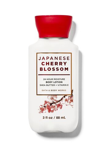 Japanese Cherry Blossom Travel Size Body Lotion Travel Size Daily Nourishing Body Lotion