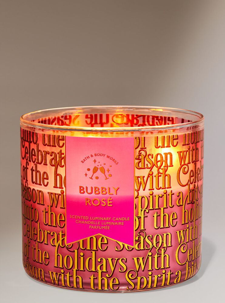 Bubbly Ros&eacute; 3-Wick Candle 3-Wick Candle