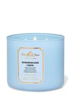 Sun-Drenched Linen 3-Wick Candle image number null