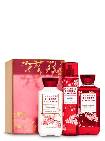 Buy Japanese Cherry Blossom Gift Box Set Online | Bath & Body Works ...