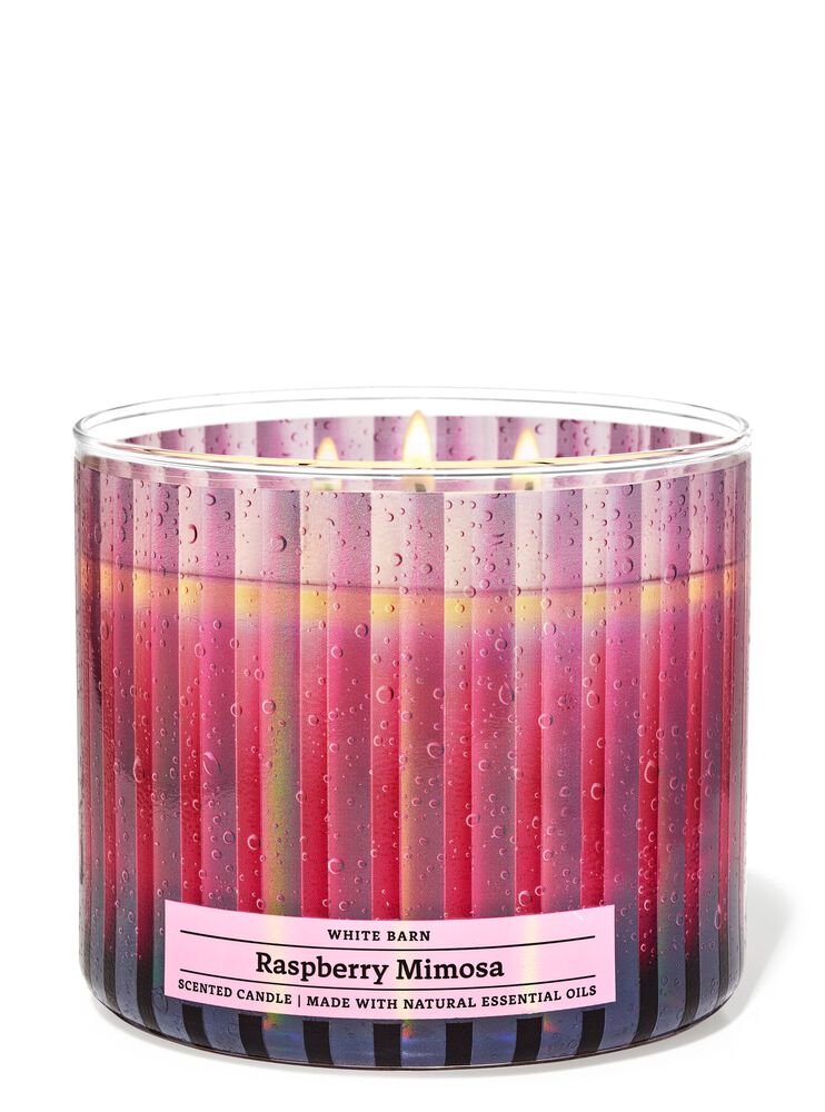 Raspberry Mimosa 3-Wick Candle 3-Wick Candle