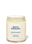White Gardenia Single Wick Candle image number null