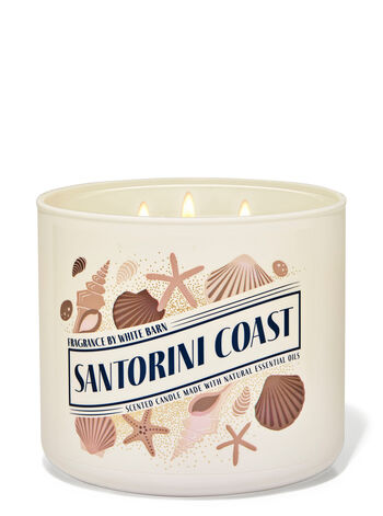 Santorini Coast 3-Wick Candle 3-Wick Candle