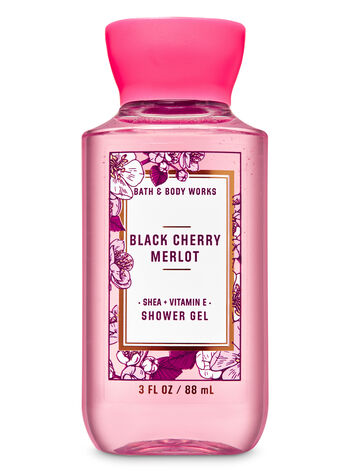 Black Cherry Merlot Travel Size Shower Gel Travel Size Shower Gel