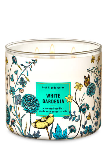 White Gardenia 3-Wick Candle 3-Wick Candle