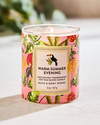 Warm Summer Evening Single Wick Candle Single Wick Candle