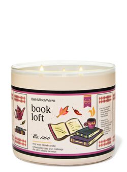 Book Loft 3-Wick Candle Book Loft 3-Wick Candle