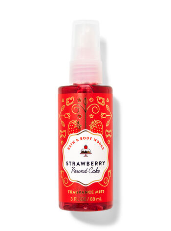 Strawberry Pound Cake Travel Size Fine Fragrance Mist Travel Size Fine Fragrance Mist