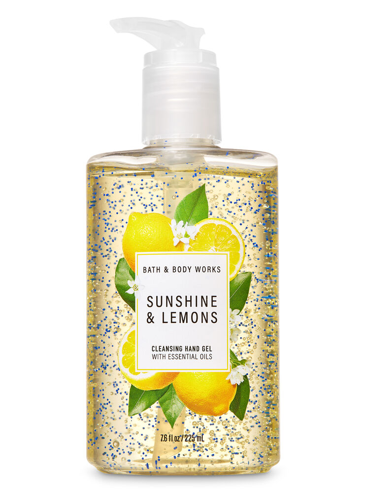 Sunshine & Lemons Hand Sanitizer, 7.6 fl oz Cleansing Hand Gel