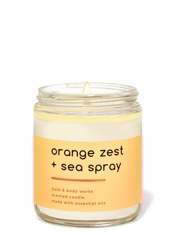 Oranges Zest & Sea Spray Single Wick Candle Single Wick Candle