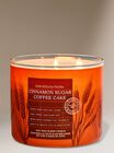 Cinnamon Sugar Coffee Cake 3-Wick Candle image number null