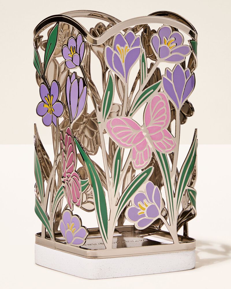 Shimmery Butterflies & Flowers Soap Holder Soap Holder