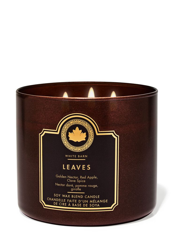 Leaves 3-Wick Candle 3-Wick Candle