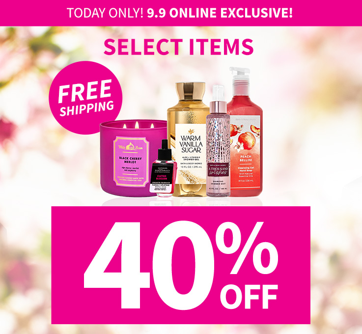 Select Items on Sale | Bath & Body Works Malaysia