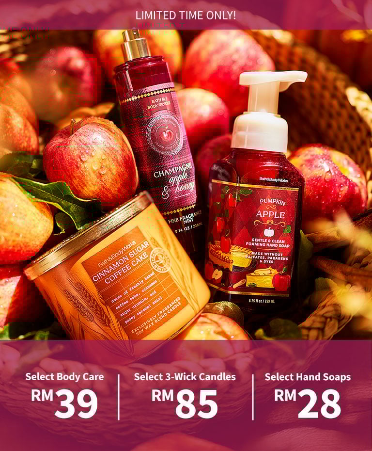 "Seasonal Fragrance Event, Start from RM28 "