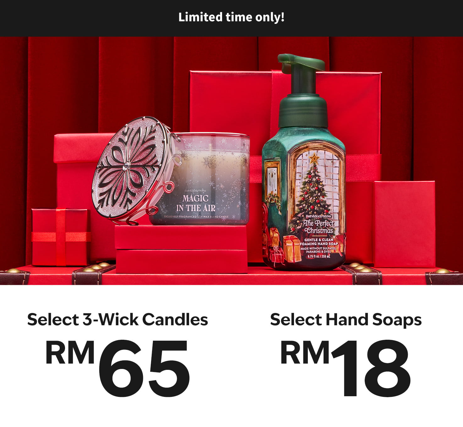 Select Fragrances, Starts from RM18