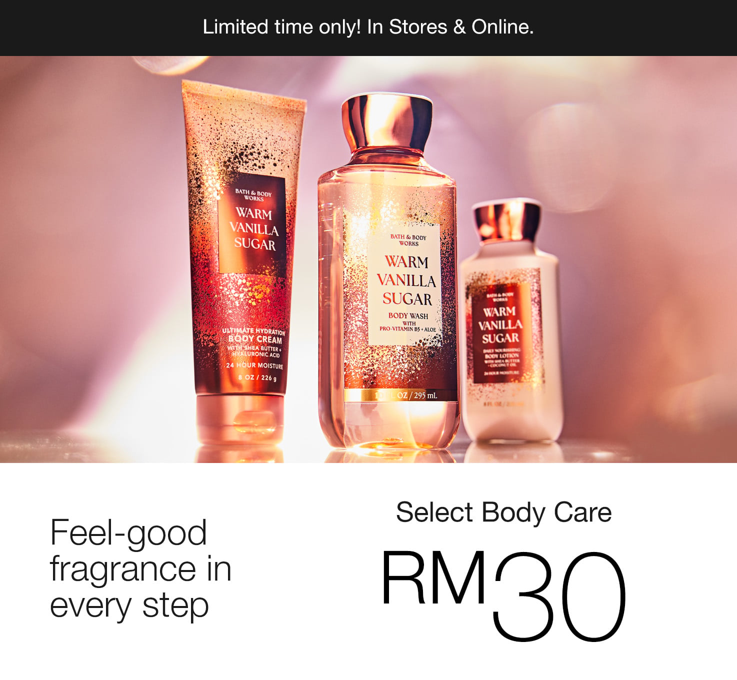 Select Body Care, Buy 1 for RM30