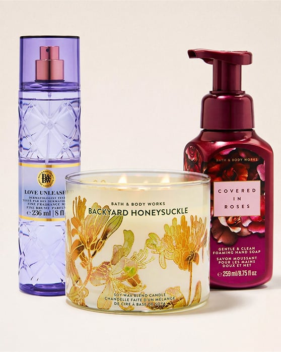 Select Bodycare, 3 Wick Candle & Handsoap