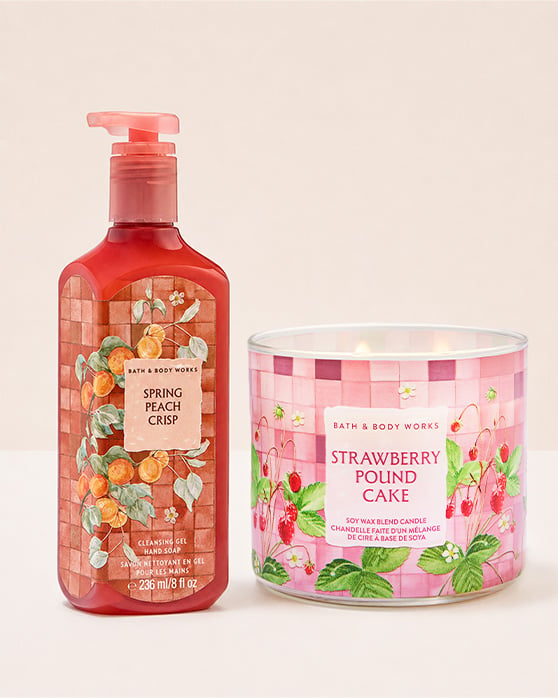 Select Bodycare, 3 Wick Candle & Handsoap